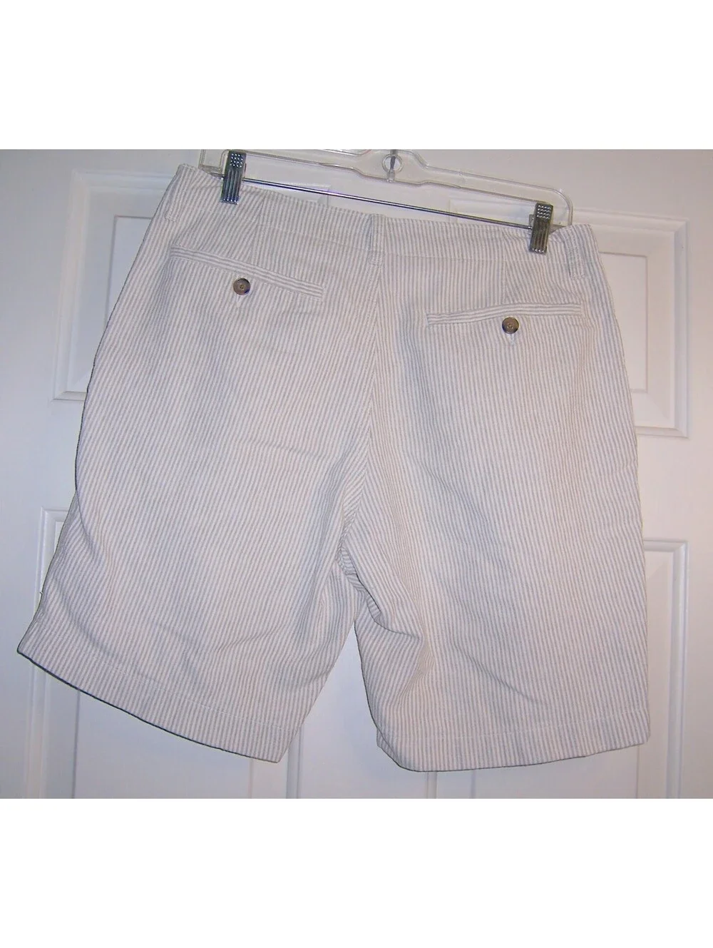 J.Crew Gramercy Cotton-Linen Striped Shorts Men's 31 W